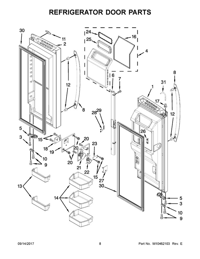 Diagram for WRF989SDAH00