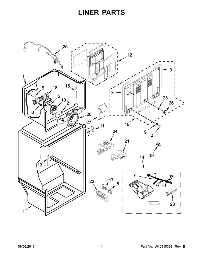 Diagram for WRT318FZDW02