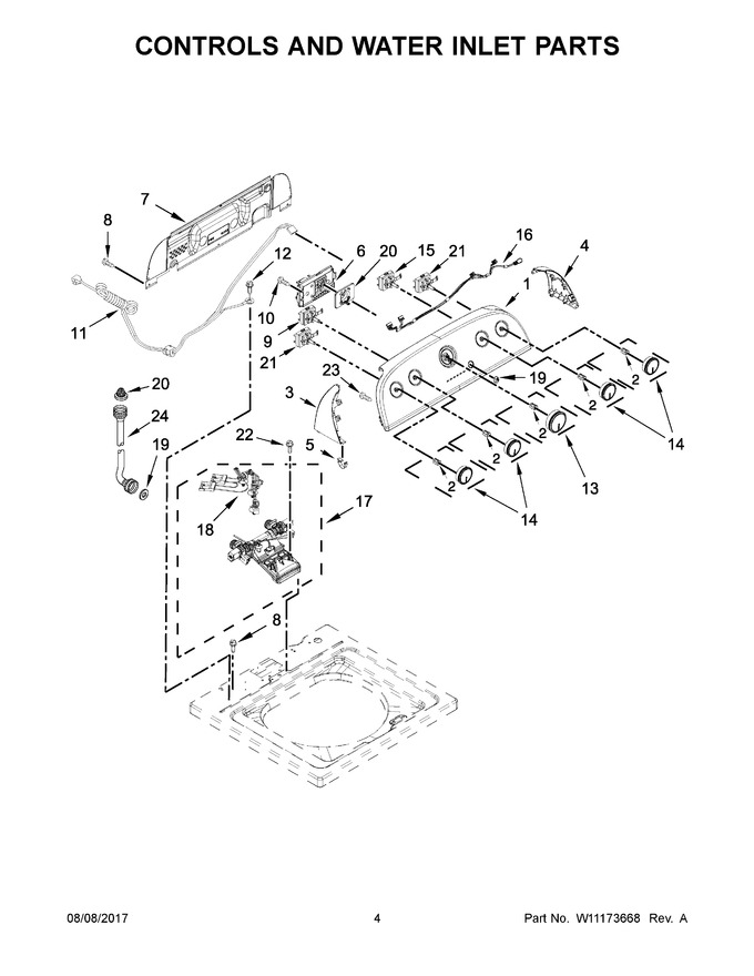 Diagram for 7MWTW4915EW1