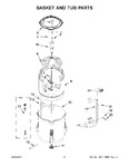 Diagram for 04 - Basket And Tub Parts