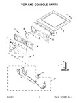 Diagram for 02 - Top And Console Parts