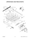 Diagram for 09 - Upper Rack And Track Parts