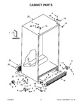 Diagram for 02 - Cabinet Parts