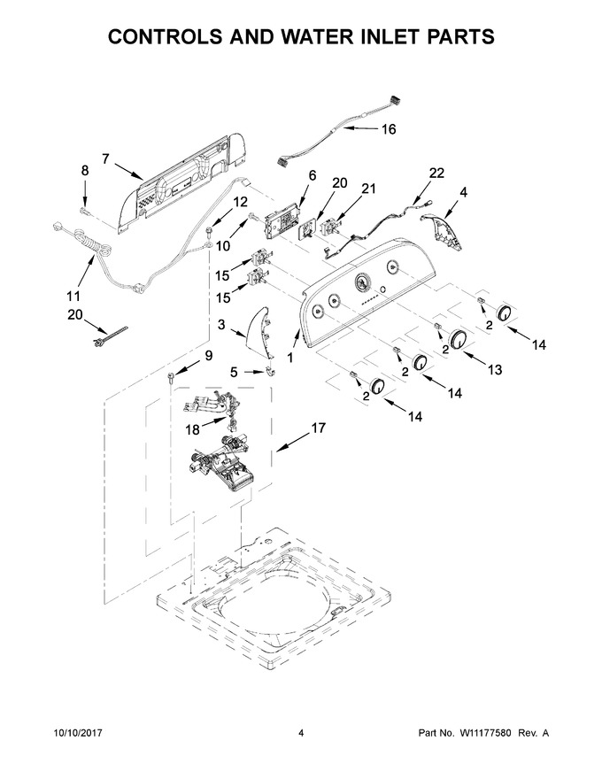 Diagram for 2DWTW4815GW0