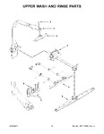 Diagram for 08 - Upper Wash And Rinse Parts