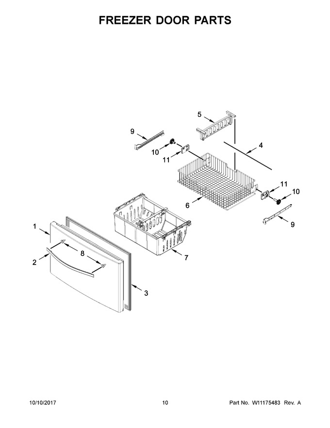 Diagram for WRF555SDFZ04