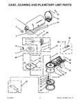 Diagram for 03 - Case, Gearing And Planetary Unit Parts