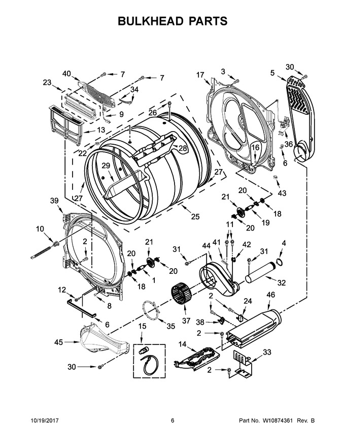 Diagram for WED8700EC2