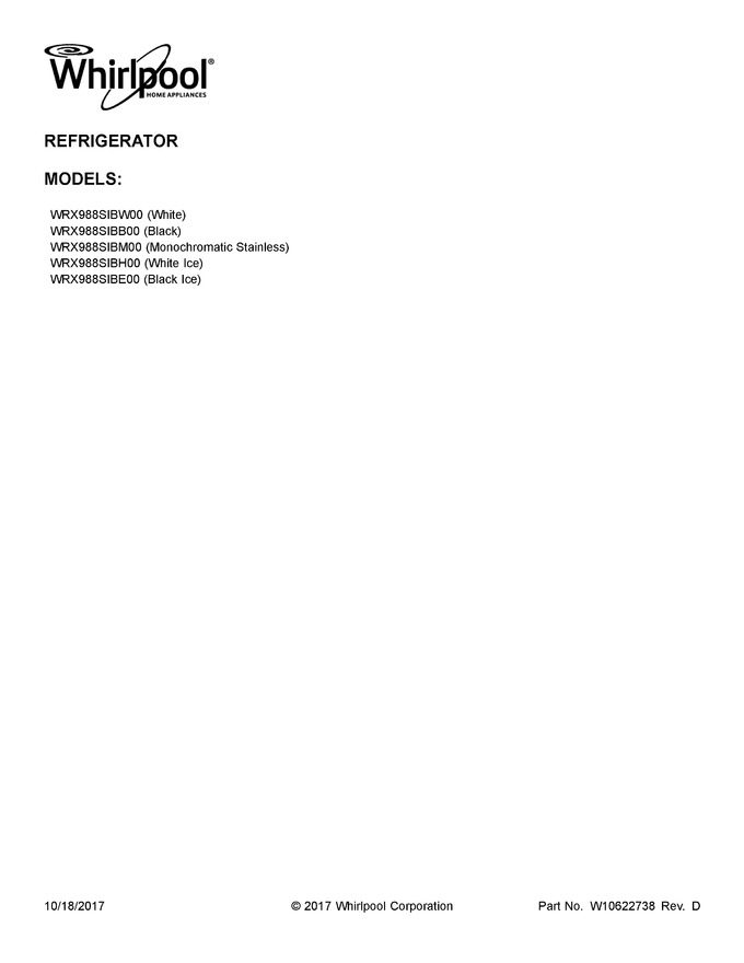 Diagram for WRX988SIBE00