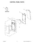 Diagram for 02 - Control Panel Parts