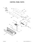 Diagram for 02 - Control Panel Parts