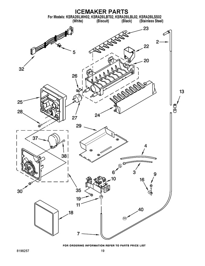 Diagram for KSRA25ILBL02