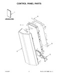 Diagram for 02 - Control Panel Parts