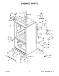 Diagram for 02 - Cabinet Parts