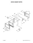 Diagram for 04 - Oven Door Parts