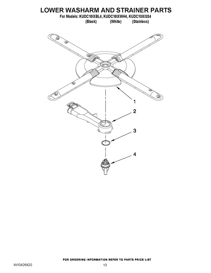 Diagram for KUDC10IXWH4