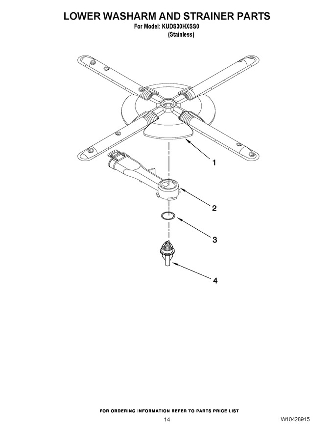 Diagram for KUDS30HXSS0