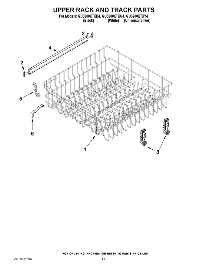 Diagram for GU3200XTXY4