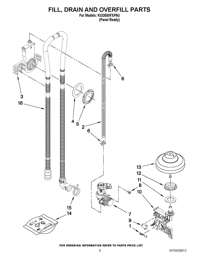 Diagram for KUDE60FXPA3