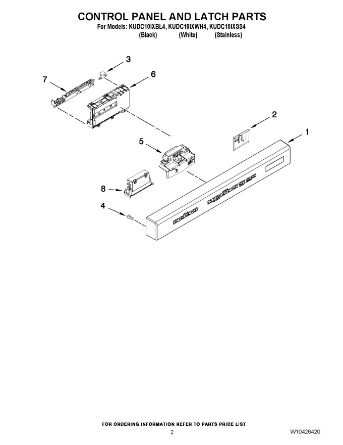 Diagram for KUDC10IXWH4