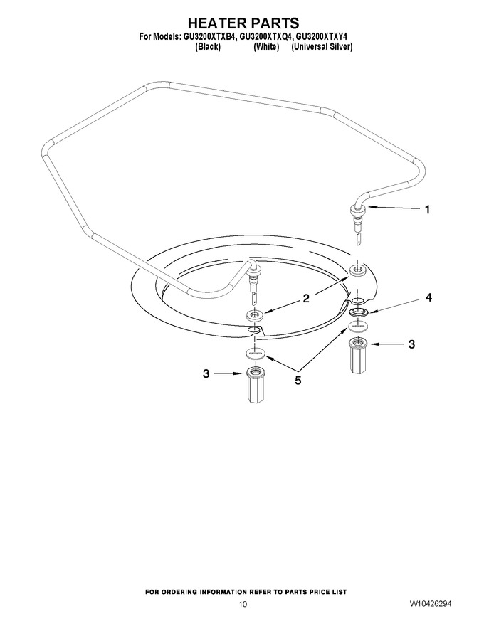 Diagram for GU3200XTXB4