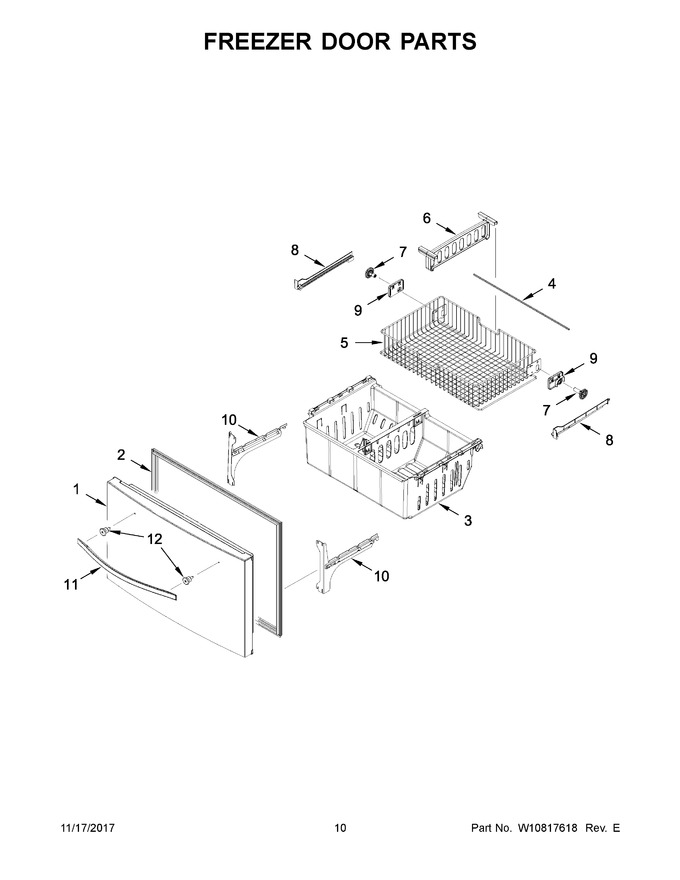 Diagram for WRX735SDBH02