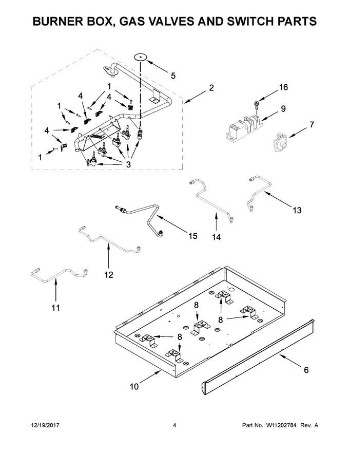 Diagram for WCG55US6HW00