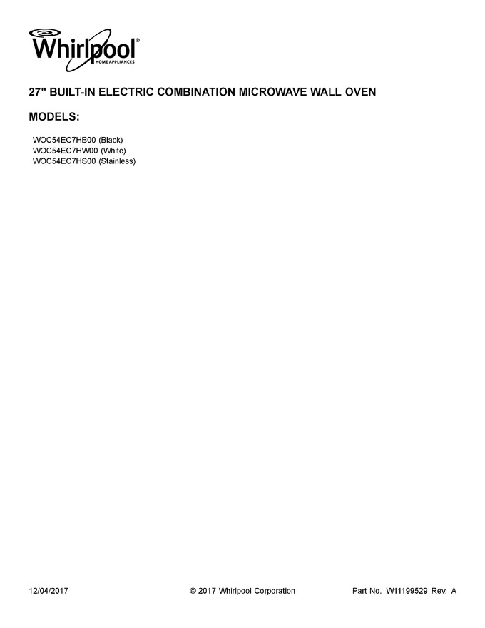 Diagram for WOC54EC7HB00