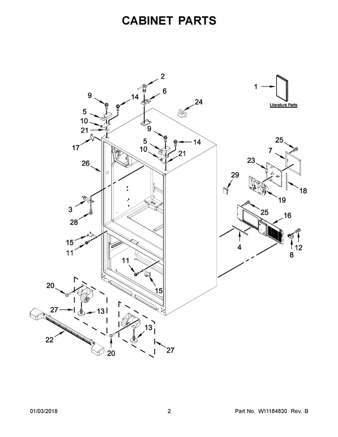 Diagram for WRF555SDFZ05