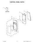 Diagram for 02 - Control Panel Parts