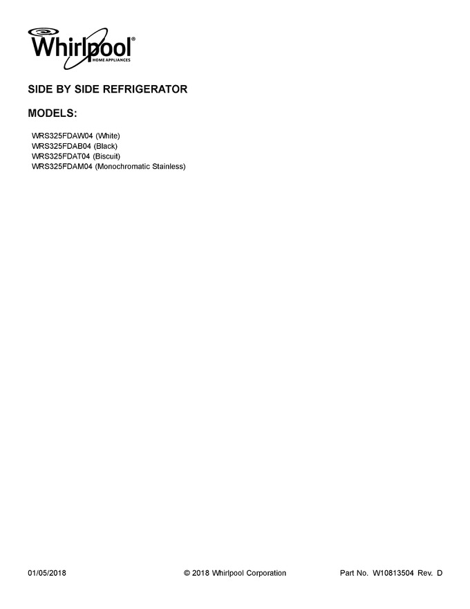 Diagram for WRS325FDAM04