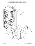 Diagram for 03 - Refrigerator Liner Parts