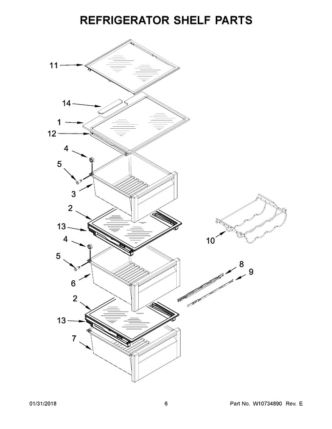 Diagram for WRS970CIDH00