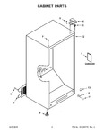 Diagram for 02 - Cabinet Parts