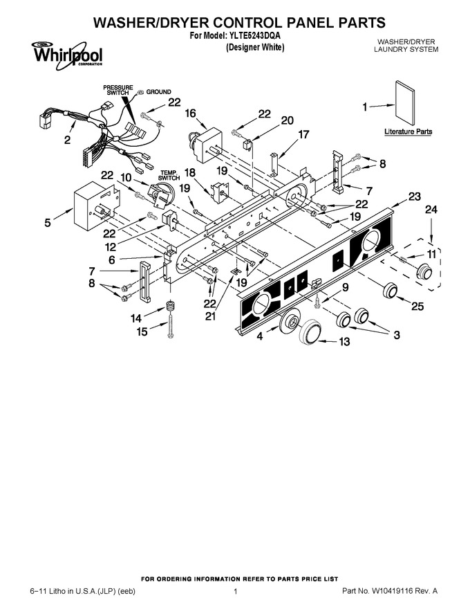 Diagram for YLTE5243DQA