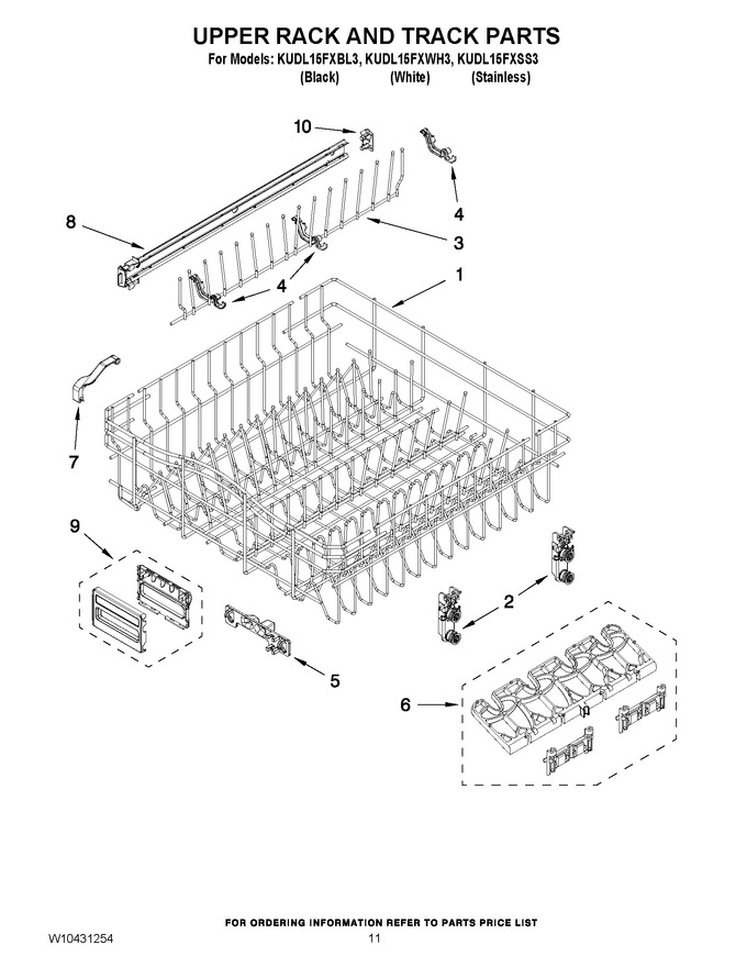 Diagram for KUDL15FXWH3