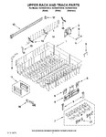 Diagram for 09 - Upper Rack And Track Parts