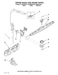 Diagram for 07 - Upper Wash And Rinse Parts