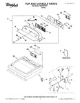 Diagram for 01 - Top And Console Parts