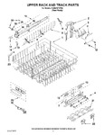 Diagram for 09 - Upper Rack And Track Parts