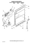 Diagram for 03 - Inner Door Parts