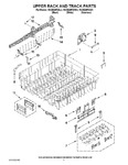 Diagram for 09 - Upper Rack And Track Parts