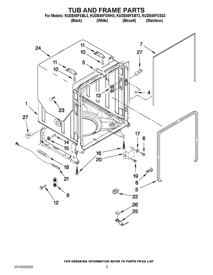 Diagram for KUDE40FXSS3