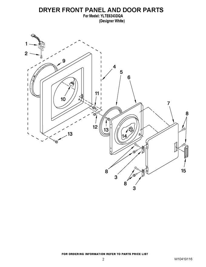 Diagram for YLTE5243DQA