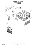 Diagram for 10 - Lower Rack Parts