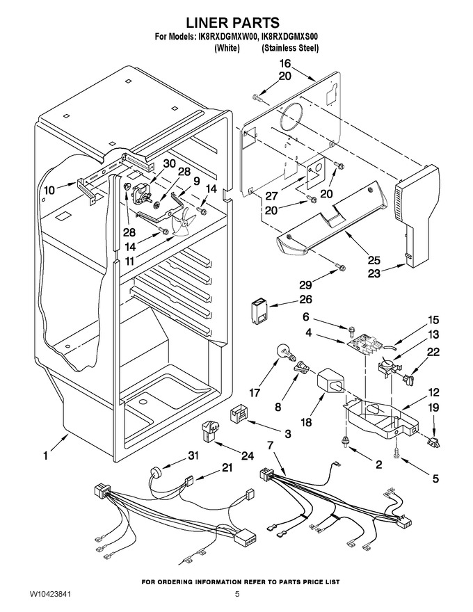 Diagram for IK8RXDGMXW00