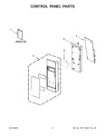 Diagram for 02 - Control Panel Parts