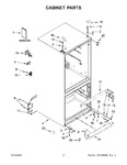 Diagram for 02 - Cabinet Parts