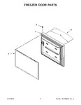 Diagram for 05 - Freezer Door Parts