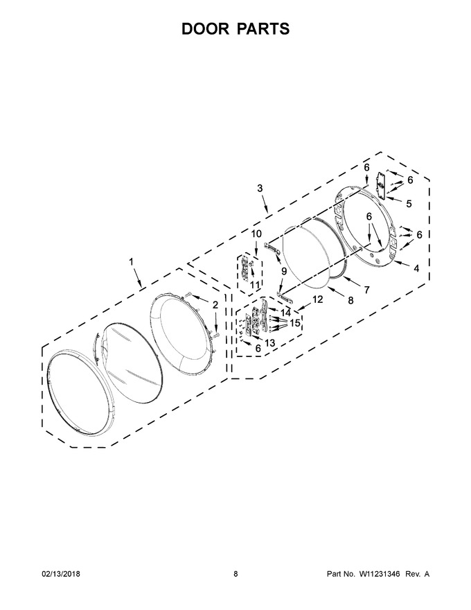 Diagram for WGD8540FW1